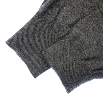 Good Condition◆Hermes Knit Sweater Turtleneck Cashmere 100 Men's Gray Size XL HERMES [AFB53] 