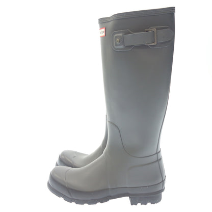 Very good condition ◆ Hunter rain boots original men's gray size EU43 HUNTER [AFD13] 