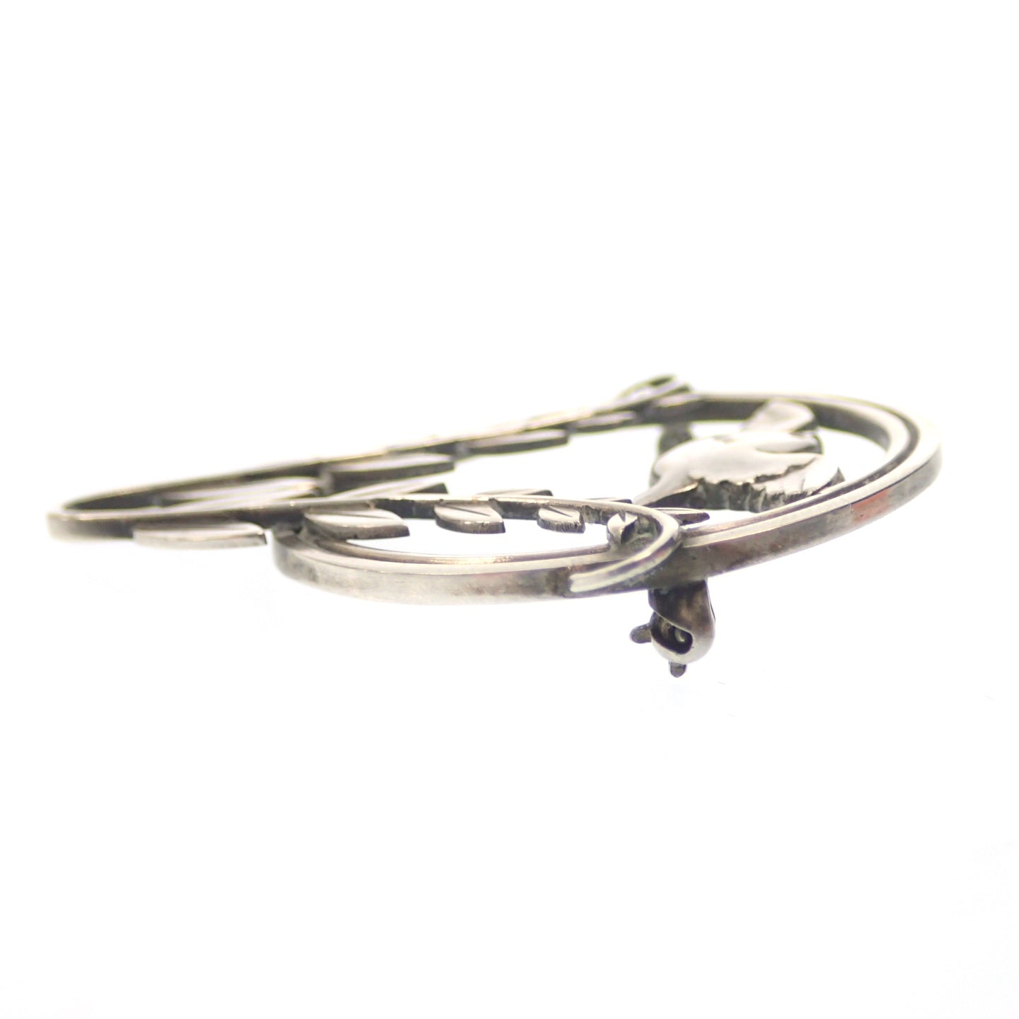 Used ◆Georg Jensen Brooch Bird Motif SV925 Silver GEORG JENSEN [AFI8] 