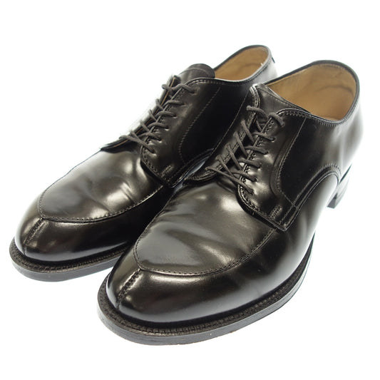 状况良好 ◆ Alden 皮鞋 V Tip 54331 Cordovan 男式 US7.5D 黑色 ALDEN [LA] 