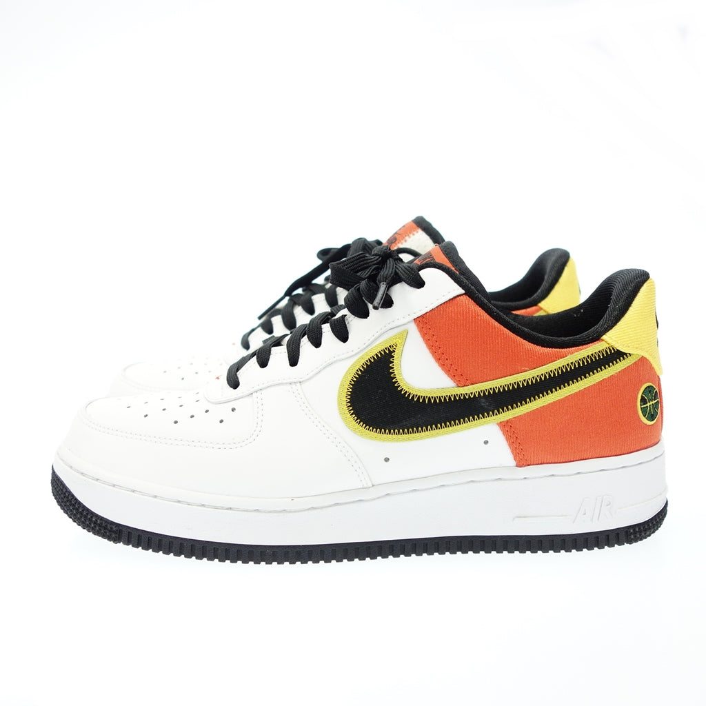 状况非常好 ◆ 耐克运动鞋 Air Force 1 07 LV8 Roswell Ragans 白色 Flash Amario CU8070-100 男式 27.5 厘米 NIKE AIR FORCE 1 [AFD12] 