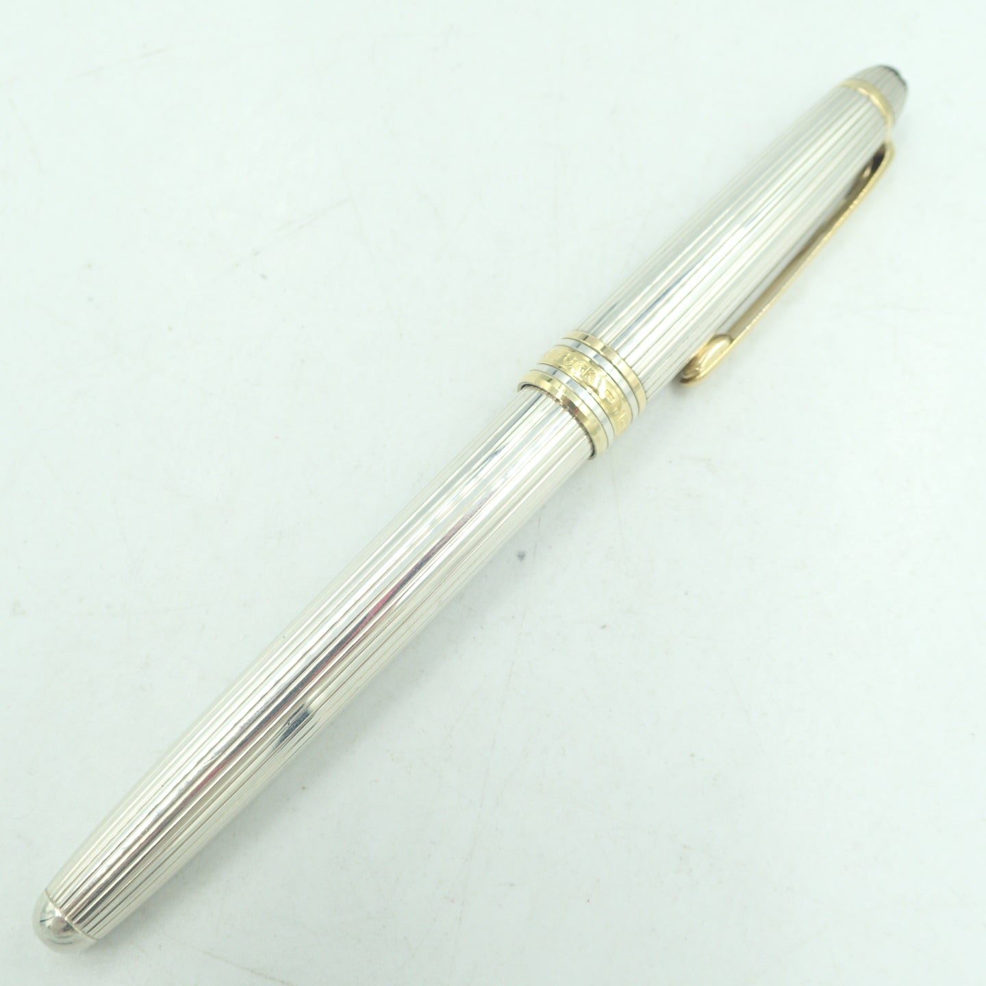 美品◇モンブラン 万年筆 マイスターシュテュック ソリテール スターリングシルバー ペン先18K MONTBLANC【AFI10】 – ストックラボ  オンライン｜ブランドヴィンテージ