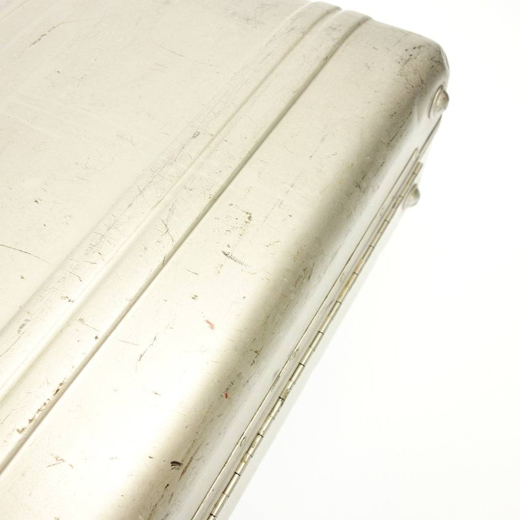 Used ◆ZEROHALLIBURTON aluminum attache case large silver ZEROHALLIBURTON 
