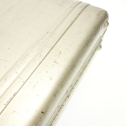 Used ◆ZEROHALLIBURTON aluminum attache case large silver ZEROHALLIBURTON 