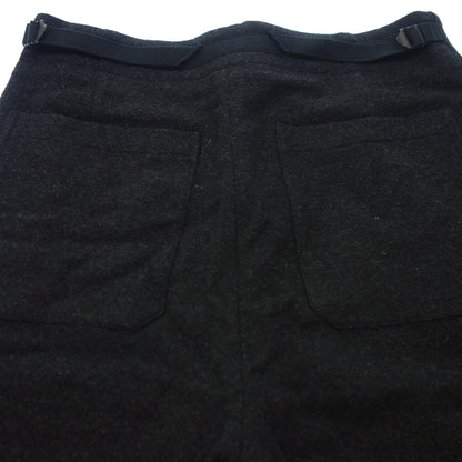 Good condition ◆ ULTERIOR wool x cashmere blend pants black size 4 ULTERIOR [AFB30] 