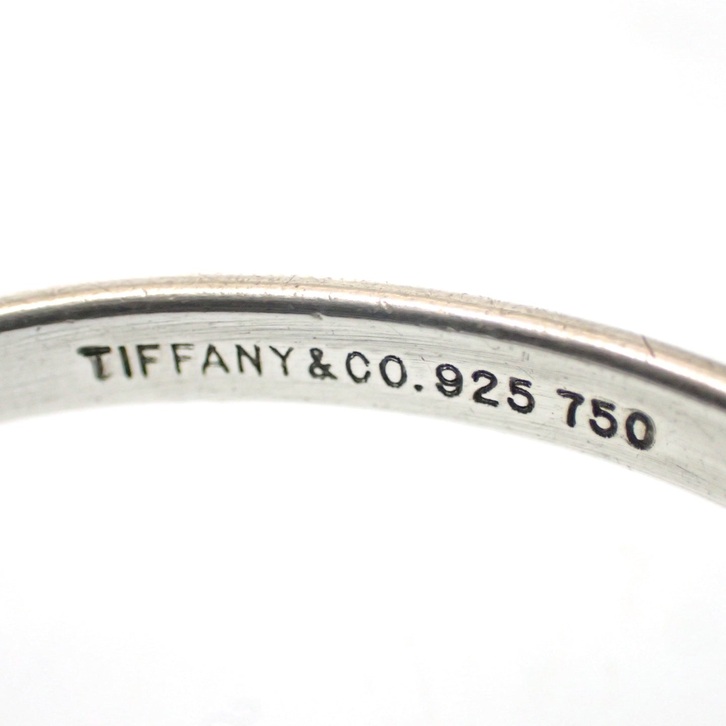 中古◆ティファニー バングル ブレスレット ラブノット 925×750 シルバー系 Tiffany & Co.【LA】