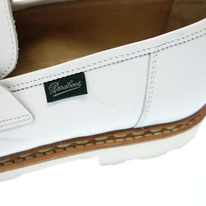 Good Condition ◆ Paraboots Loafers Lance Men's White Size 6.5 PARABOOT [AFC43] 