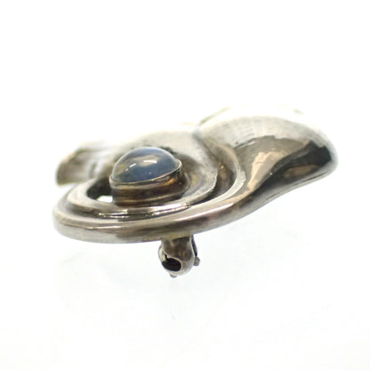 Good condition ◆ Georg Jensen Brooch Flower 100B 925S Silver with box GEORG JENSEN [AFI15] 