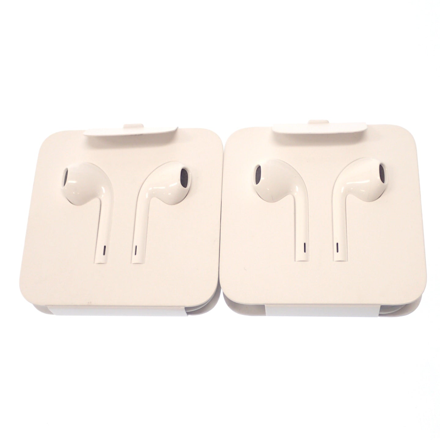 新品同様◆Apple iPhone EarPods イヤホン ライトニング 純正 2個セット【AFI10】