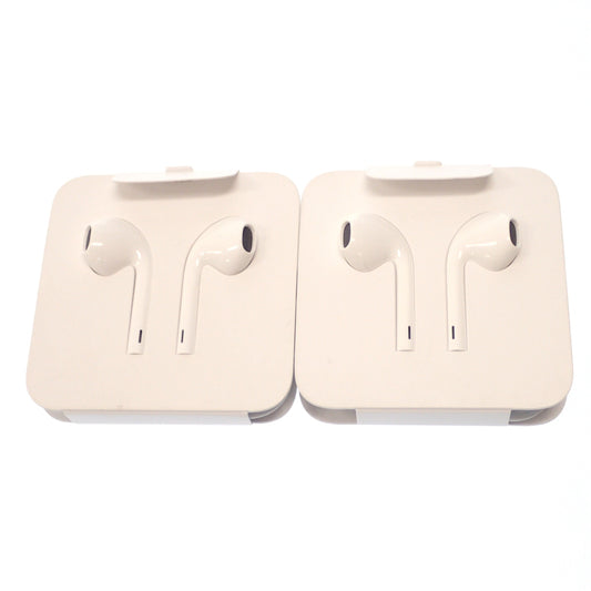 Like new◆Apple iPhone EarPods earphones Lightning genuine 2 piece set [AFI10] 