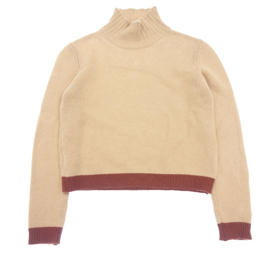 Used ◆Marni Mock Neck Knit Women's Beige Size 40 MARNI [AFB40] 