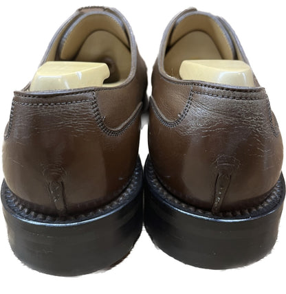 Very good condition◆JM Weston leather shoes 641 golf Russian calf brown 6.5E JMWESTON 