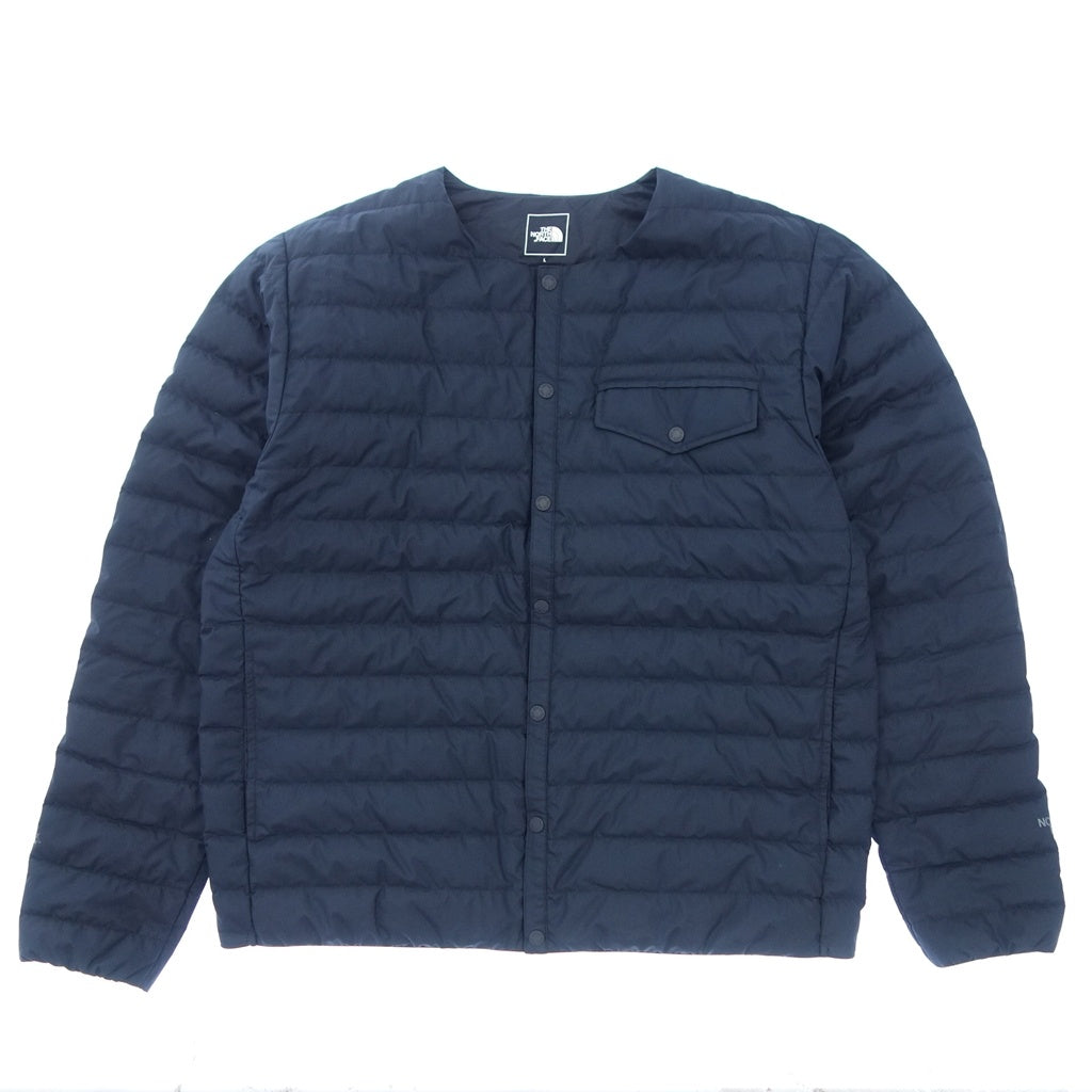 Good Condition ◆ The North Face Down Cardigan ND92262 Windstopper Zephyr Shell Gore-Tex Men's Urban Navy Size L THE NORTH FACE [AFB26] 