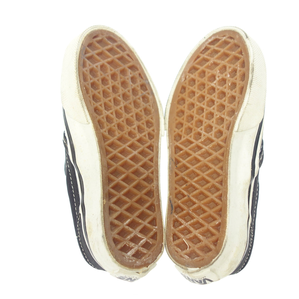 Used ◆VANS sneakers slip-on USA made kids black size 17-18 VANS [AFD9] 