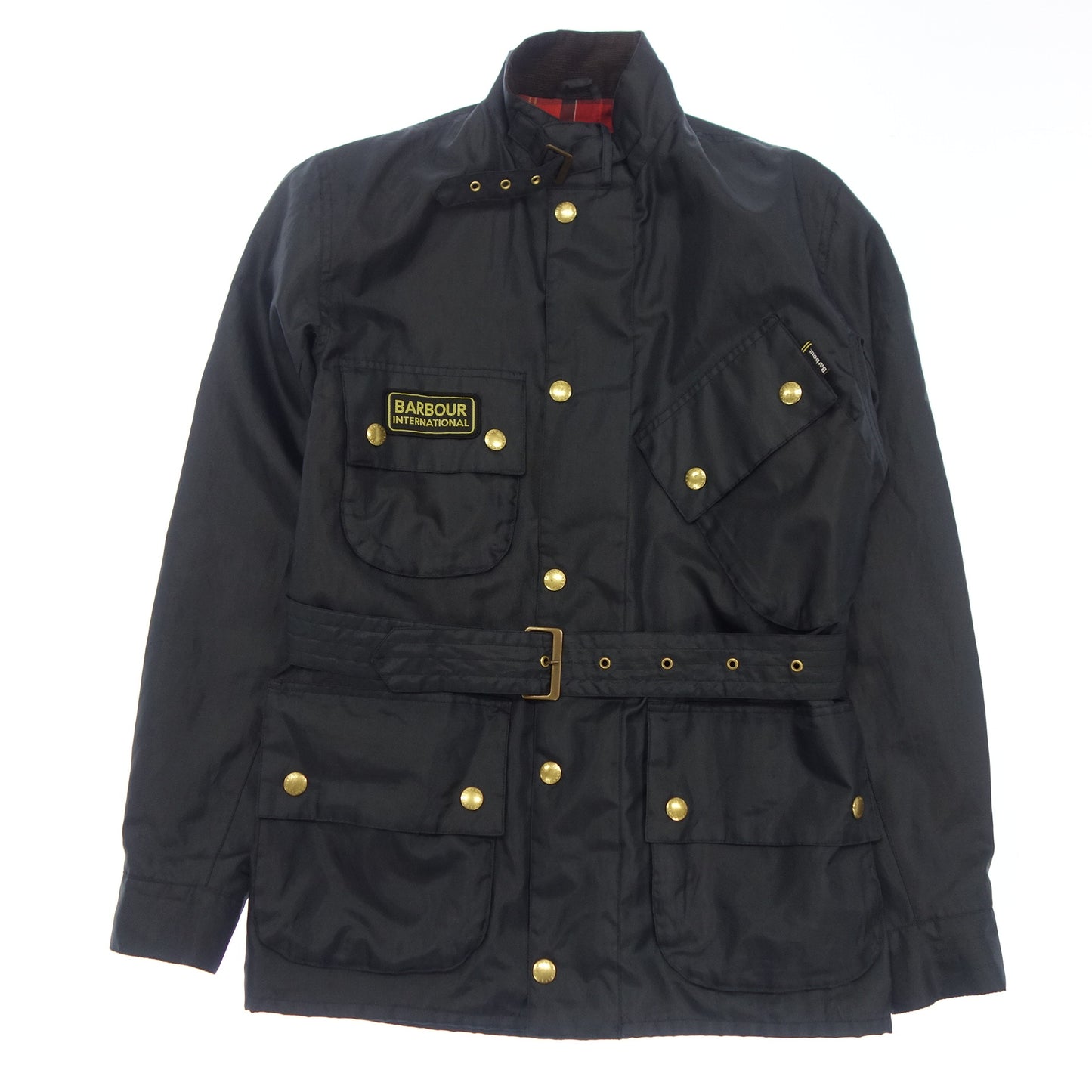 Barbour International Jacket Nylon Men's S Navy Barbour International [AFB7] [Used] 