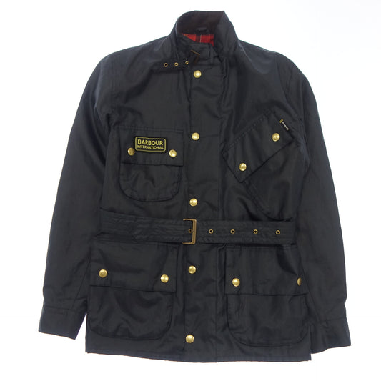 バブアー インターナショナル ジャケット ナイロン メンズ S ネイビー Barbour International【AFB7】【中古】