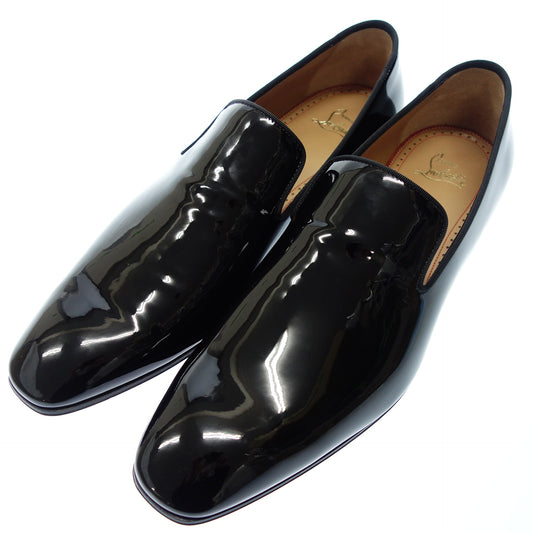 Christian Louboutin Slip-on Patent Dandelion Men's 44.5 Black Christian Louboutin [AFD3] [Used] 