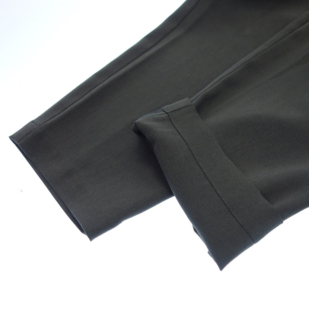 Very good condition◆Attachment slacks Solivia twill 2 tuck wide jodhpurs men's 1 gray ATTACHMENT [AFB6] 