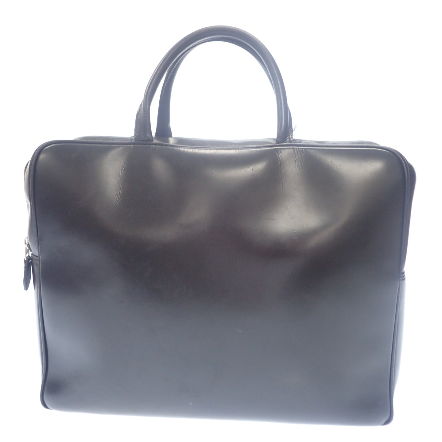 Used ◆ Comme des Garcons Tote Bag Square Leather Black Aoyama KZ-K 214 COMME des GARCONS [AFE8] 