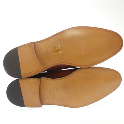 未使用◆John Lobb 皮鞋 焦特布尔靴子 JODHPUR 焦特布尔棕色 UK8E JOHN LOBB [LA] 