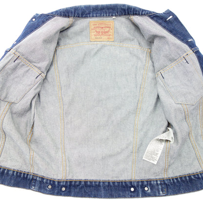 リーバイス デニムジャケット 70505 米国製 復刻 メンズ インディゴ S Levi's【AFB33】【中古】