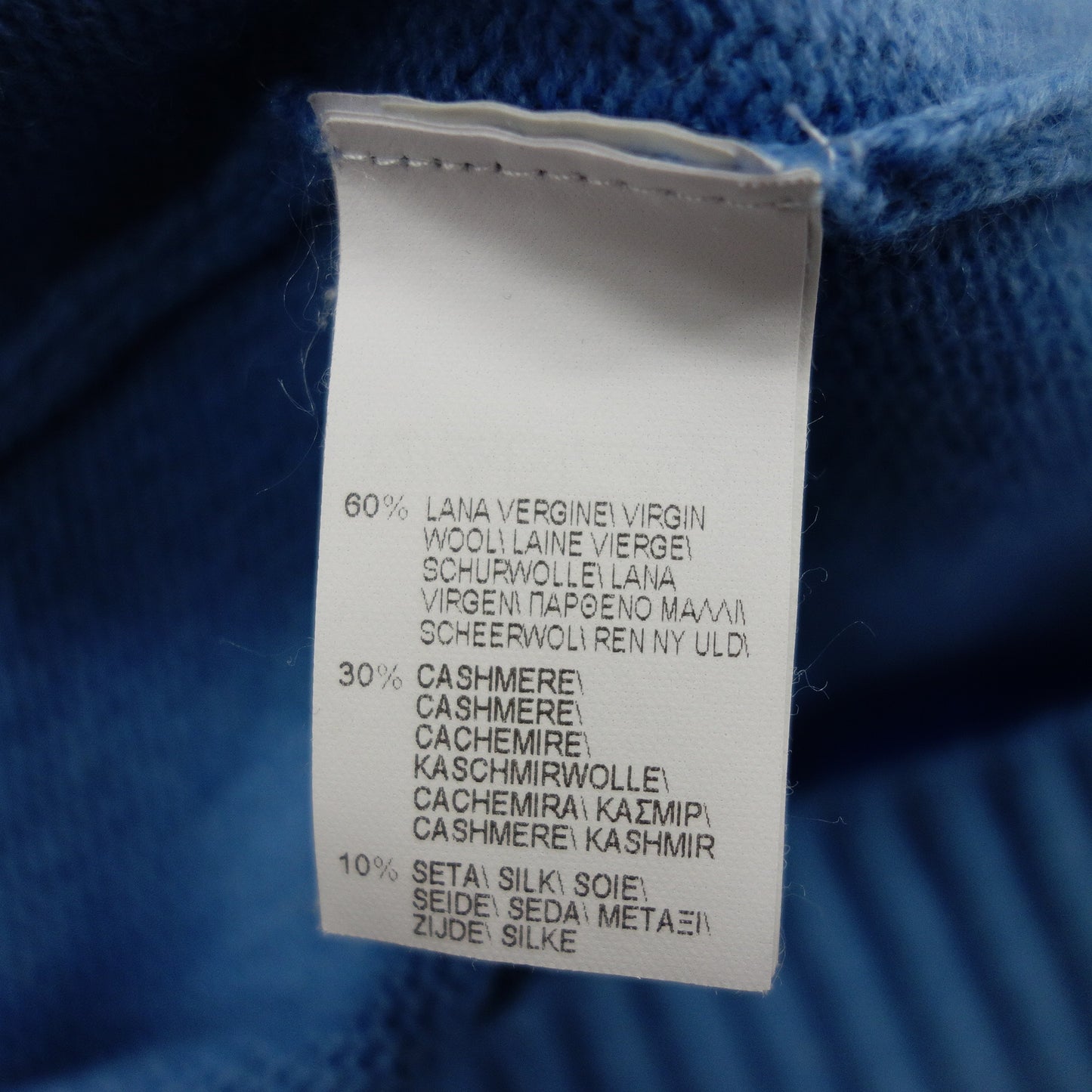 Brunello Cucinelli 针织毛衣羊毛羊绒混纺男士蓝色 46 BRUNELLO CUCINELLI [AFB2] [二手] 