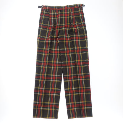 Very good condition◆TOMORROWLAND BERNARD ZINS Pants Wool Check Men's Multicolor Size US28 TOMORROWLAND BERNARD ZINS [AFB8] 