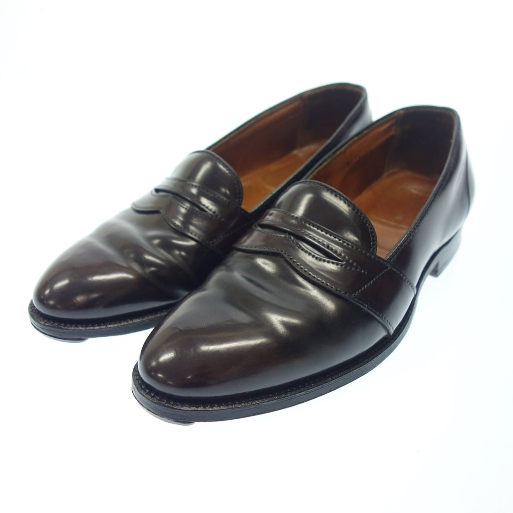 Used ◆Alden Leather Shoes Cordovan Full Strap Loafers 03290 Men's 8.5 Burgundy Alden [LA] 