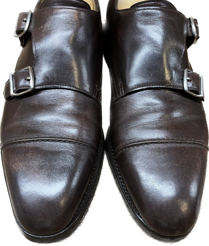 Used ◆John Lobb Leather Shoes Double Monk William UK6D Brown JOHN LOBB 