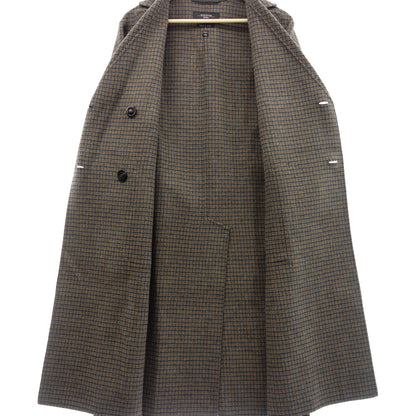 Good condition◆Max Mara Weekend Chester coat check with belt Size 34 Weekend Max Mara [AFA15] 