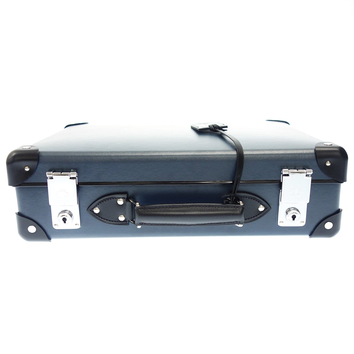 像全新一样 ◆ Globe-Trotter 行李箱系列 Attaché Attaché Case 007 NO TIME TO DIE 海军蓝 14L Globe-Trotter [AFE8] 