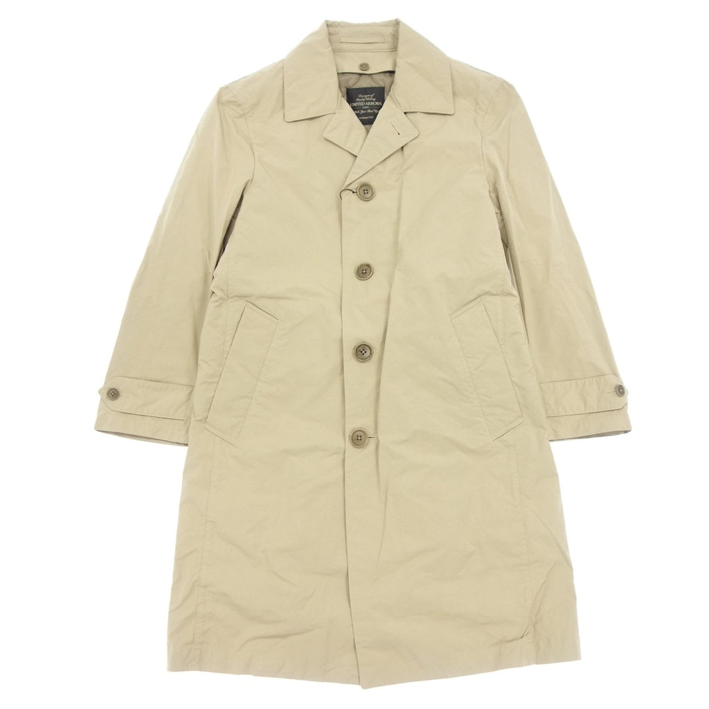 Very good condition ◆United Arrows Tokyo single coat with liner men's size S beige UNITED ARROWS TOKYO [AFB34] 