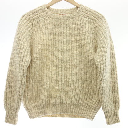 Good condition ◆ Alan Paine Sweater Wool Women's 40 Beige Alan Paine [AFB46] 