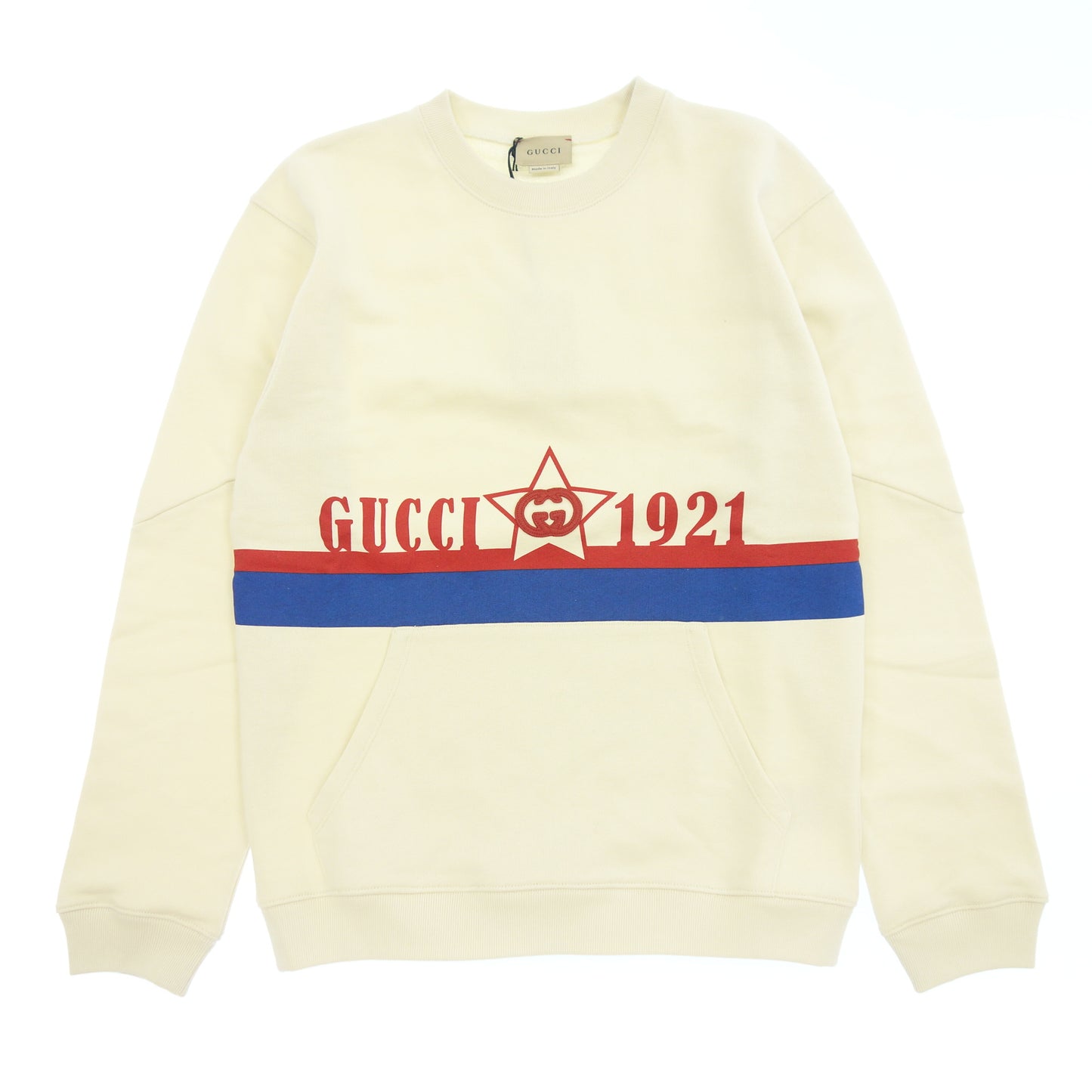 Good Condition◆Gucci Trainer Sweatshirt Logo Print 692525 Kids Cream Size 12 GUCCI [AFB31] 