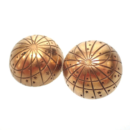 Used ◆Hermes earrings sphere star gold HERMES [AFI14] 