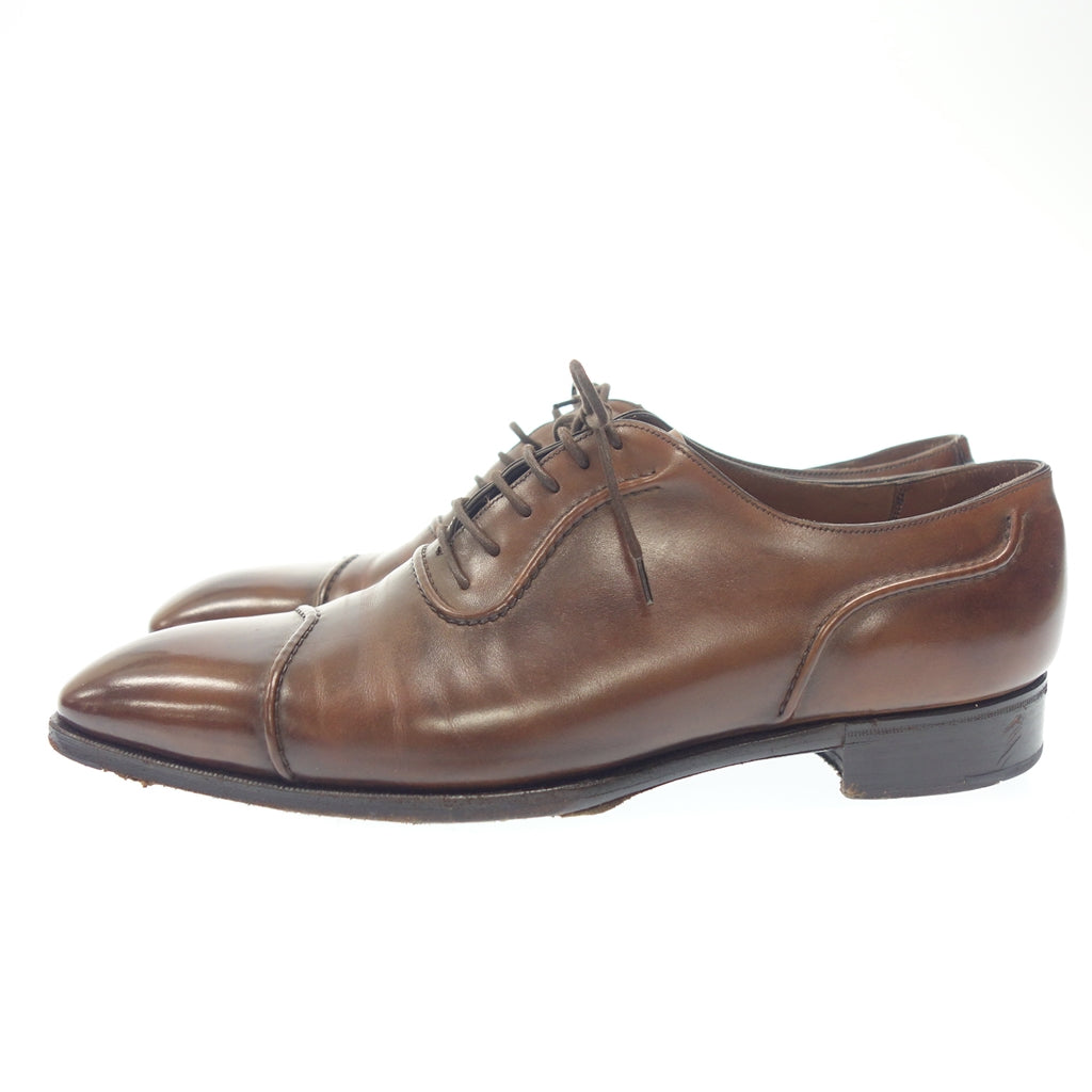 Used ◆ GAZIANO &amp; GIRLING Leather Shoes Inner Feather Cap Toe Gable Brown Size 8.5E GAZIANO GIRLING [LA] 