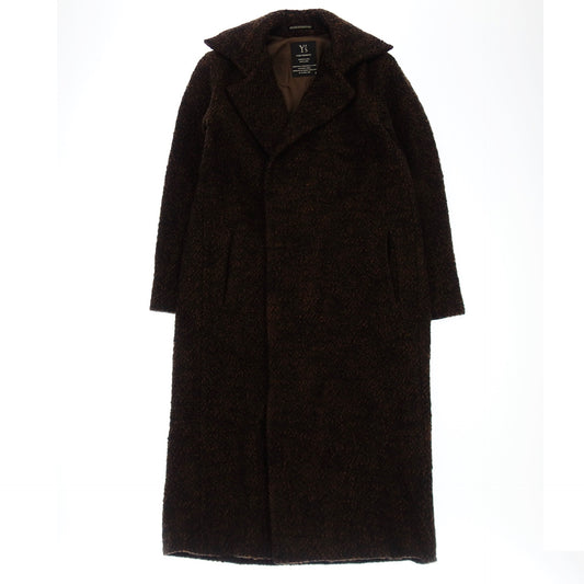 Y's YOHJI YAMAMOTO Chester coat YS-D14-119 Men's 3 Brown Y's YOHJI YAMAMOTO [AFA6] [Used] 