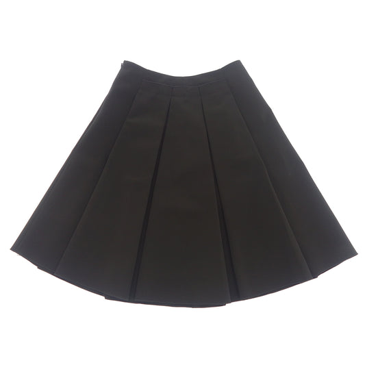 Good condition ◆ Rene basic skirt knee length ladies black size 34 Rene basic [AFB2] 