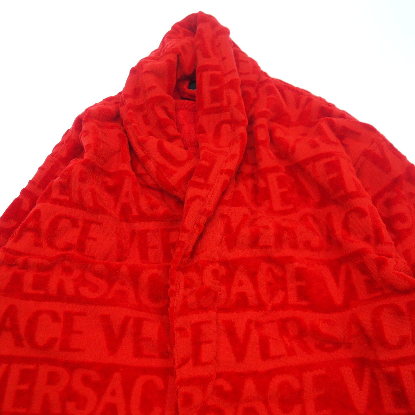 Very good condition◆Versace Gown Home Collection Men's Red L Versace [AFB41] 