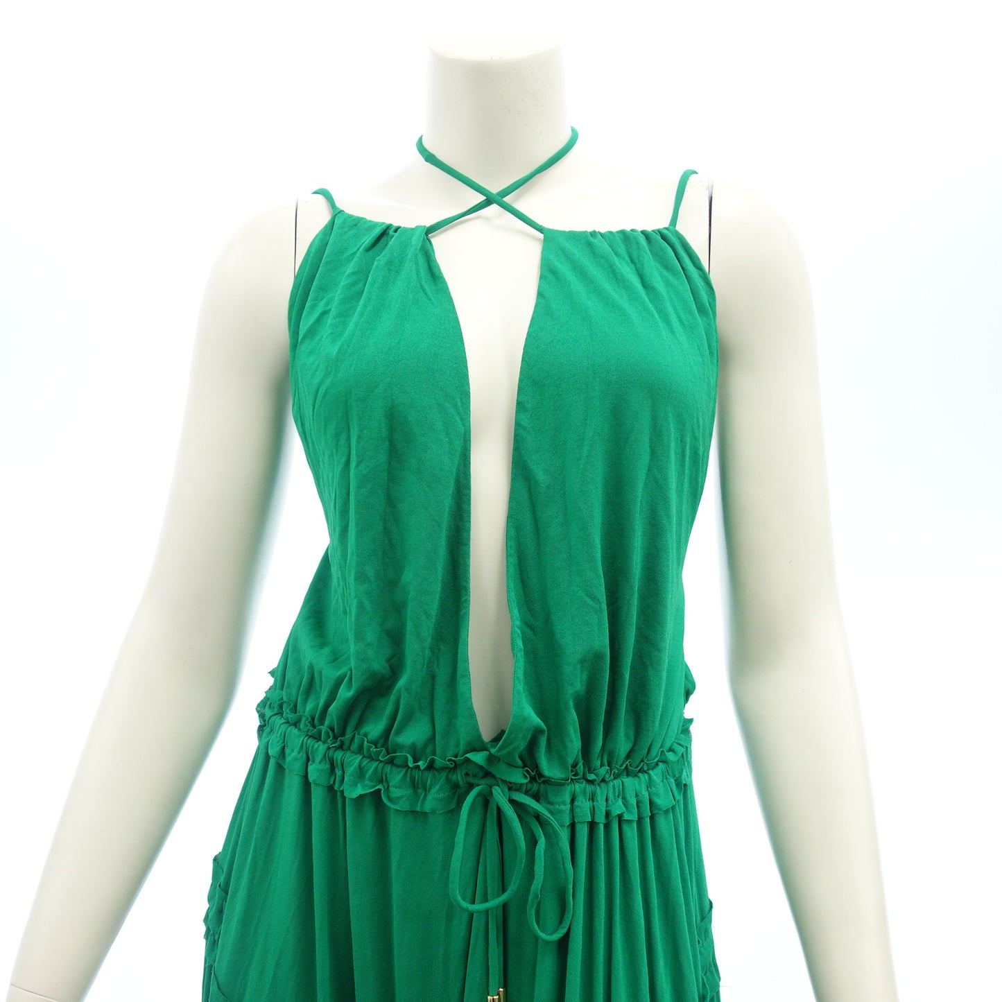 Unused ◆D Squared Long Dress Women's XS Green DSQUARED2 [AFB4] 