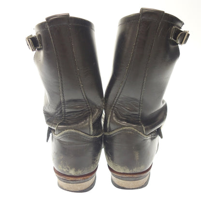 中古◆レッドウィング エンジニアブーツ 2268 メンズ ブラック US9.5 RED WING【AFC52】