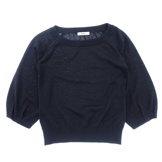 Very good condition ◆ Rene knit ladies black size 34 Rene [AFB12] 