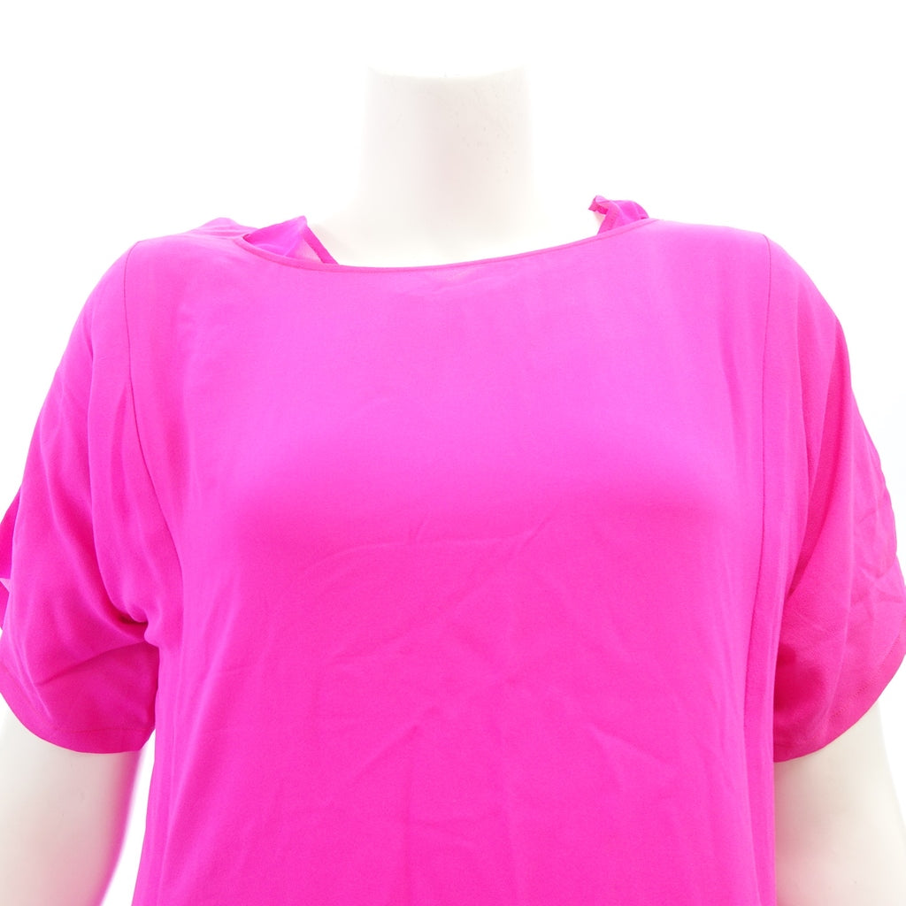 Good condition ◆ JIL SANDER Silk Dress Deformed Women's Pink 36 JIL SANDER [AFB50] 