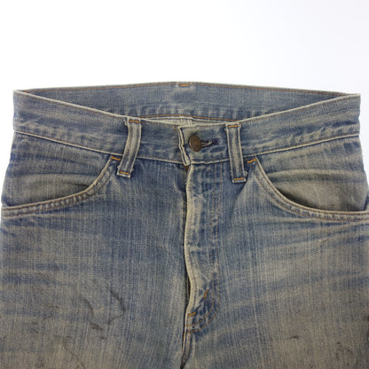 Used ◆ Levi's Denim Bell Bottom 646 Button Back 8 Talon ZIP 1974-1980 W28 L30 Men's Levi's [AFB34] [Used] 