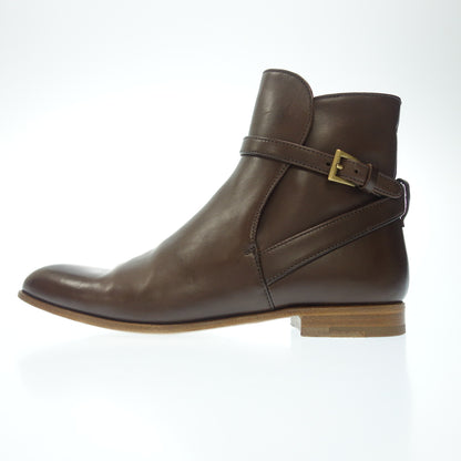 Used ◆Prada leather boots jodhpur boots ladies 36.5 brown PRADA [AFD4] 