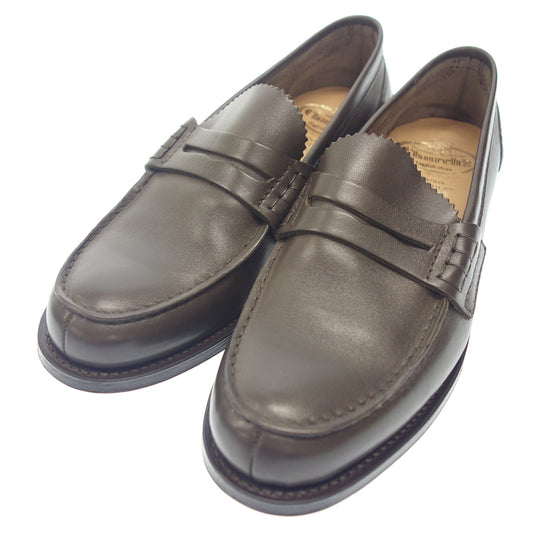 Like new ◆ Church's Leather Shoes Coin Loafers PEMBREY Prestige Calf Brown UK6G Church's [LA] 