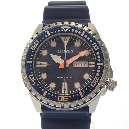 Citizen Watch Mega Diver Automatic Dial Navy Blue Silver x Navy CITIZEN [AFI2] [Used] 