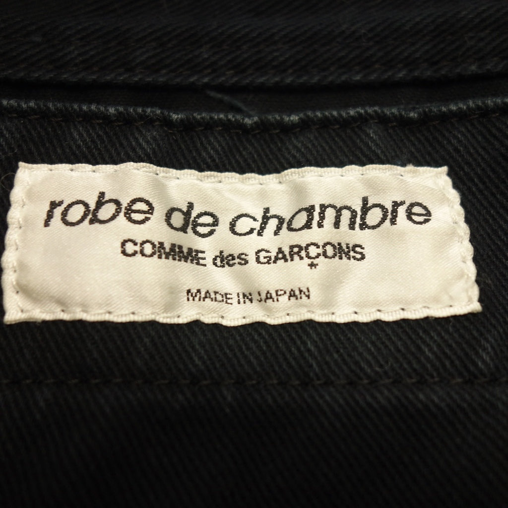 中古◆ローブドシャンブル コムデギャルソン トートバッグ ネイビー robe de chambre COMME des GARCONS【AFE6】