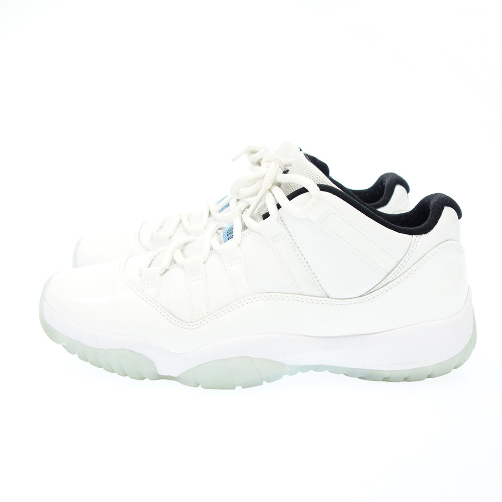 Good Condition◆Nike Sneakers Air Jordan 11 Low Legend Blue AV2187 117 Men's White 27.0cm Nike Air Jordan [AFD3] 