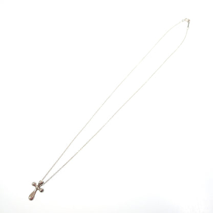 蒂芙尼 项链 十字架 Mini Elsa Peretti SV925 银色 Tiffany &amp; Co. [AFI4] [二手货] 